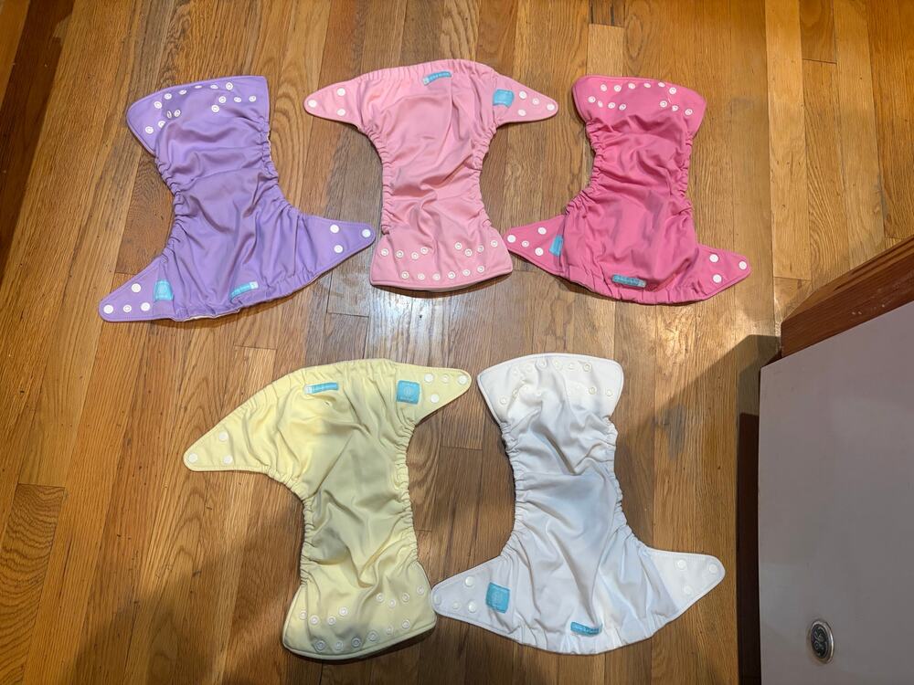 Charlie Banana cloth diapers set of 5